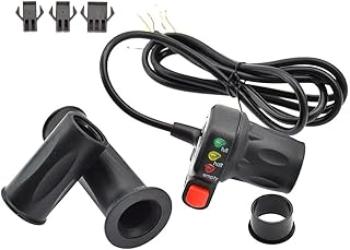 TENTY Electric Bike Throttle Accelerator for Electric Bicycle/E-Bike/Mountain Bike Throttle Speed Control Handle,36V