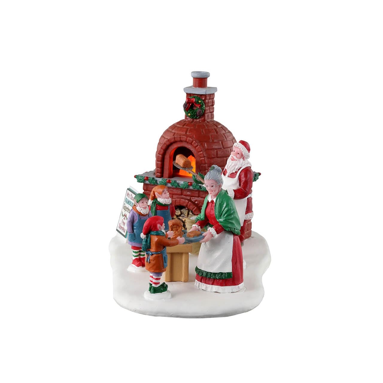 Lemax 34086 Santa's Wonderland Accessory: Mrs. Claus' Gingerbread Bake