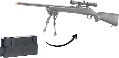 Miniatura 8 de Extra Airsoft Magazine y 5100 Round 0.01 oz Airsoft BBS