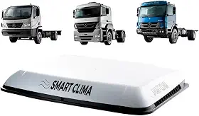 Climatizador de Ar Caminhão Accelo Atego Axor Cabine Baixa 24v App com Bluetooth - Climatizar