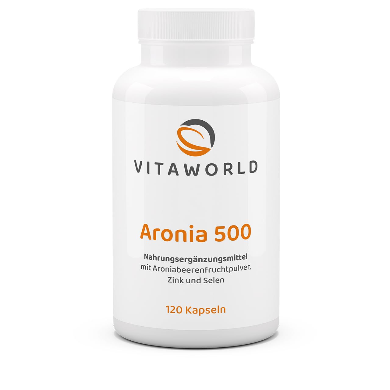 3er Pack Vita World Aronia 500mg 360 Kapseln Apotheker-Herstellung