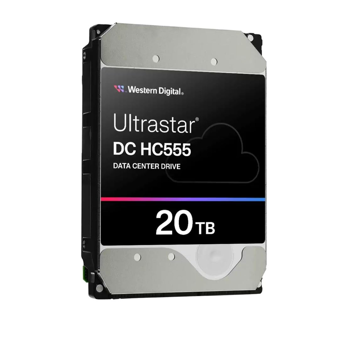 Wd Ultrastar Dc Hc555 - Festplatte - Datencenter - 20tb - Intern - 3,5" (8,9 Cm) - Sas 12gb/s - 7200 Rpm - Puffer: 512mb (0b47749)