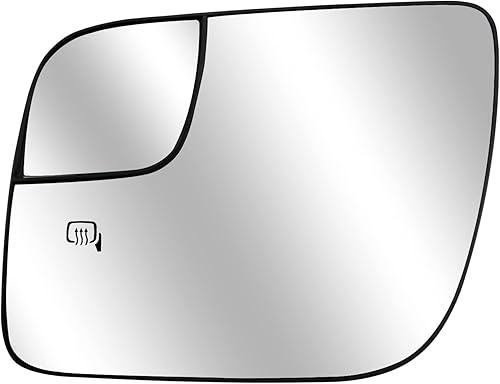 Reemplazo de cristal del espejo calefactable del lado izquierdo del conductor con soporte trasero para Ford Explorer 2011-2019 Reemplazar Reemplazo de cristal del espejo calefactable del lado izquierdo del conductor con soporte trasero para Ford Explorer 2011-2019 Reemplazar