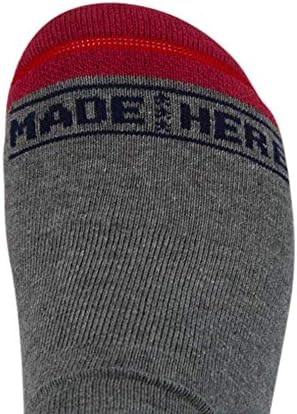 Made Here Classic Crew Cotton Socks, Unisex