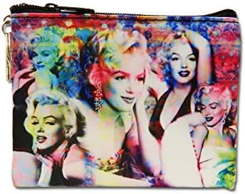 Marilyn Collage Key Chain Coin Purse