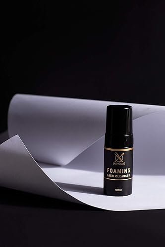 Miniatura 6 de Limpiador espumoso para extensiones de pestañas con cepillo de limpieza, fórmula segura y suave para limpiar la suciedad y el aceite de las