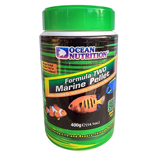 Ocean Nutrition 52552 400g Formula2 Marine Pellet Frozen Food, Small/14 oz