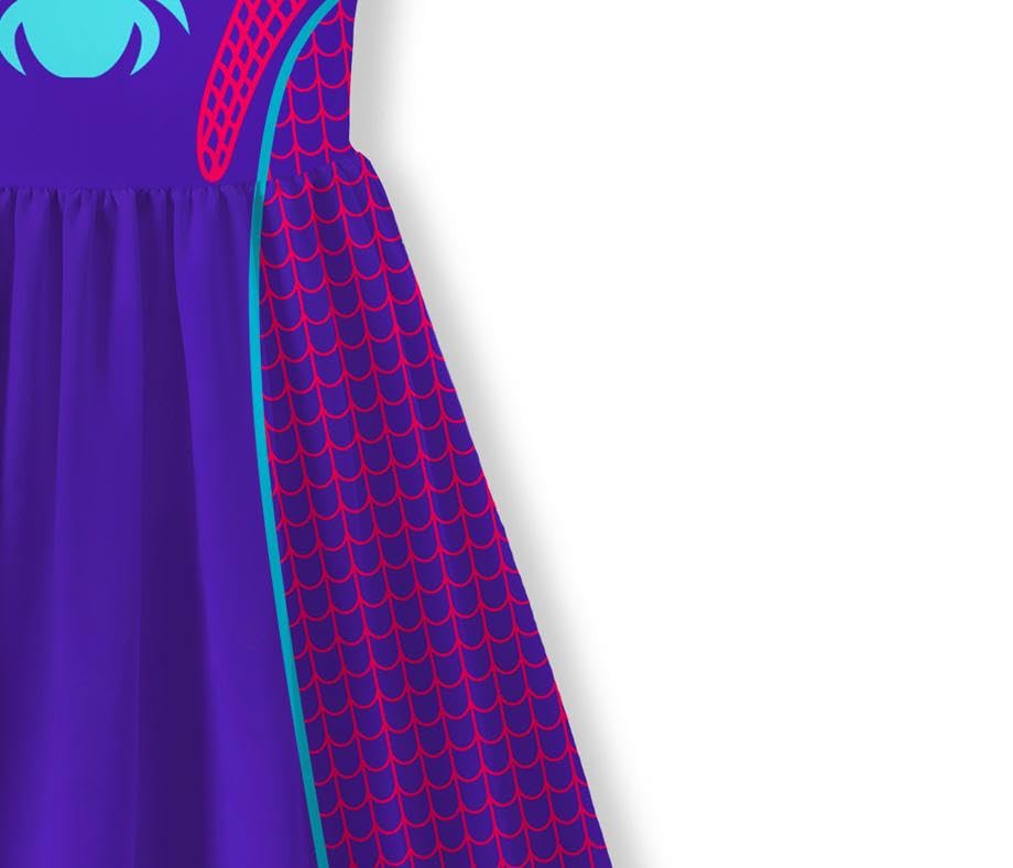 Kids Girls Casual Dresses Novetly Playwear Fashion Outfits 2-8 Years4