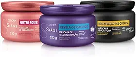 Eudora Kit Siàge Cronograma Capilar para Cabelos Cacheados (3 itens)