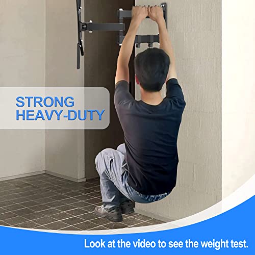 Tv Wall Mount, Full Motion Smart Tvs Swivel Tilt Curved Extension Floating Articulating Long Arm Wall Mount Tv Bracket With 32 24 27 30 20 19 Inch Load 44Lbs In The Corner Guuyebe #TOP2