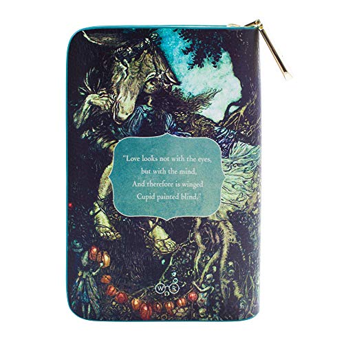 Well Read Book Themed Zip Around Wallet for Book Lovers- Ideal Literary Gift for Book Club, Readers & Bookworms - Vegan Faux Leather Clutch2