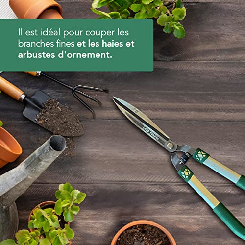 Ciseaux d'élagage pour détails Biotop avec butées amortisseurs de 6 mm
