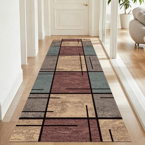 Alfombras de área lavable y transitable de 90 x 200 cm para habitacion 3