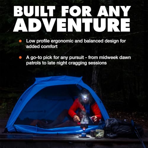 BLACK DIAMOND Spot 400-R Rechargeable Headlamp | 400 Lumens, Dimmable | Micro-USB Charging | Waterproof & Compact | Camping, Hiking, Running | Graphite view 6