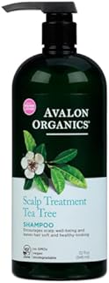 Avalon Organics Scalp Treatment Shampoo, Tea Tree, 32 Oz