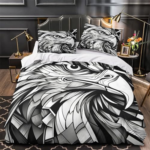 Housse de couette microfibre Aigle 3D contre transpiration nocturne - 4