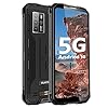 Rugged Smartphone,OUKITEL WP10 5G Unlocked Phones,6.67''FHD+8000MAH Battery 18W Fast Charge,8GB+128GB Android 10,48MP AI Camera,Fingerprint/Face ID/NFC,Waterproof Cell Phone Global Version Black