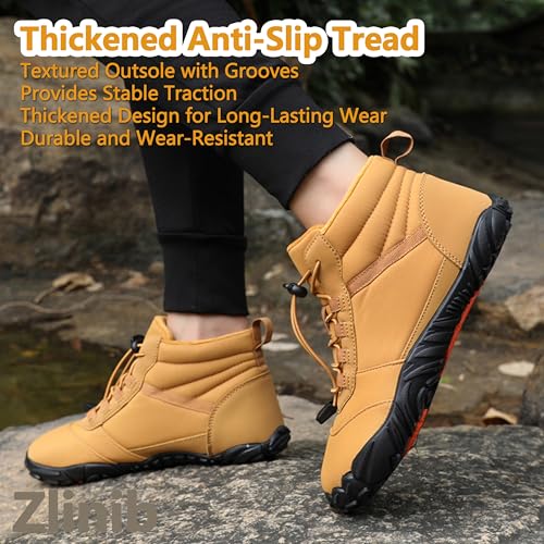 Hike Winter Footwear Barefoot, Polar Pro - Non-Slip & Waterproof Winter Barefoot Shoes Women Men Unisex4