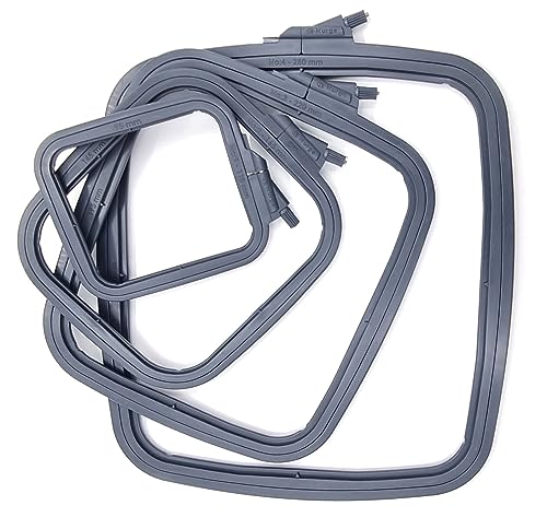 Nurge 170-12 ANTRASIT Anthracite Medium (No:3) Plastic Square Embroidery Hoop thumb #2
