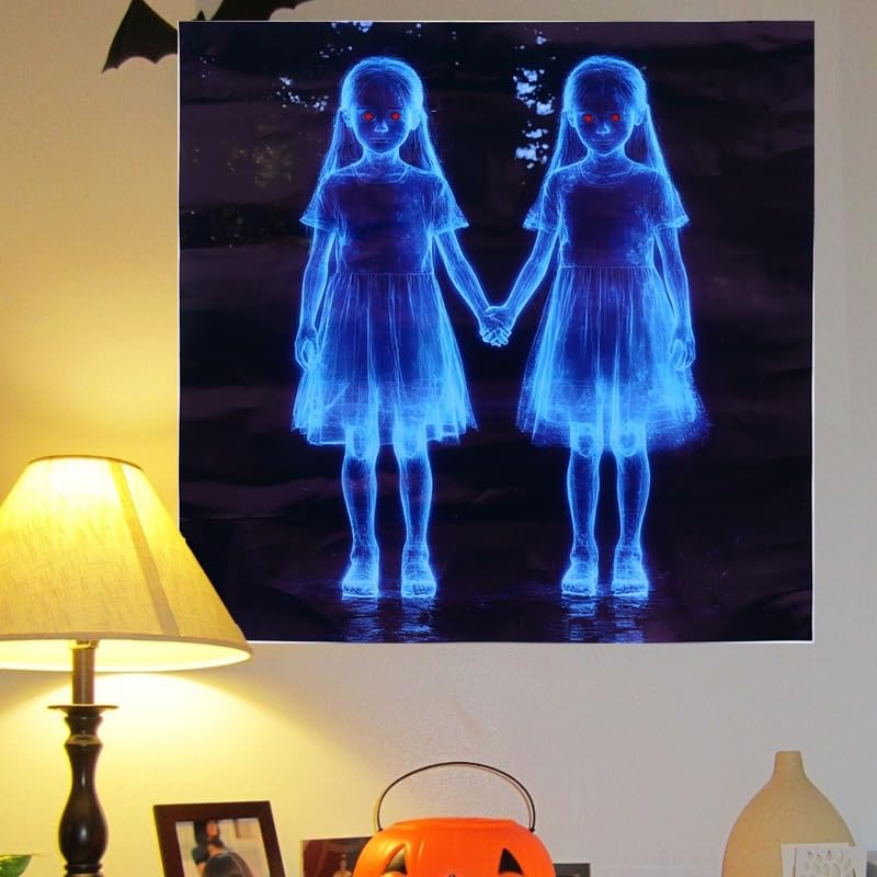 Sticker Halloween de niña fantasma para decoración miniatura 2