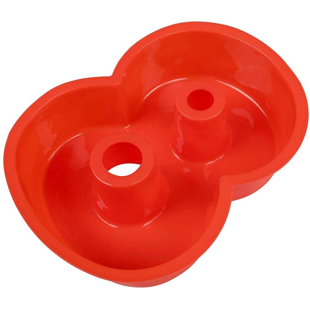 Moules à gâteaux en silicone avec grands chiffres 3D for anniversaire et anniversaire, moules à pâtisserie en silicone liquide, chiffres for gâteaux, sans BPA, nombre de 8/3319