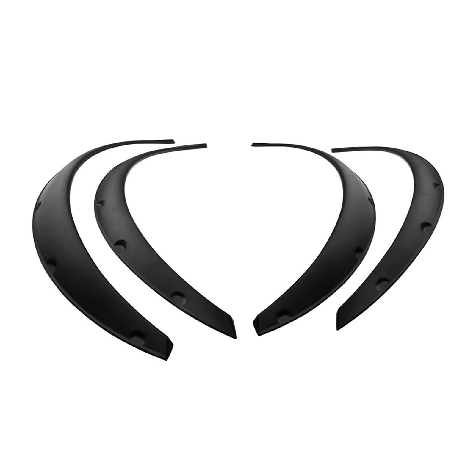 pièces Automobiles Lot De 4 Élargisseurs d'ailes Flexibles Universels De 70 Mm pour Voiture - Accessoires De Voiture - 2,75"/70 Mm