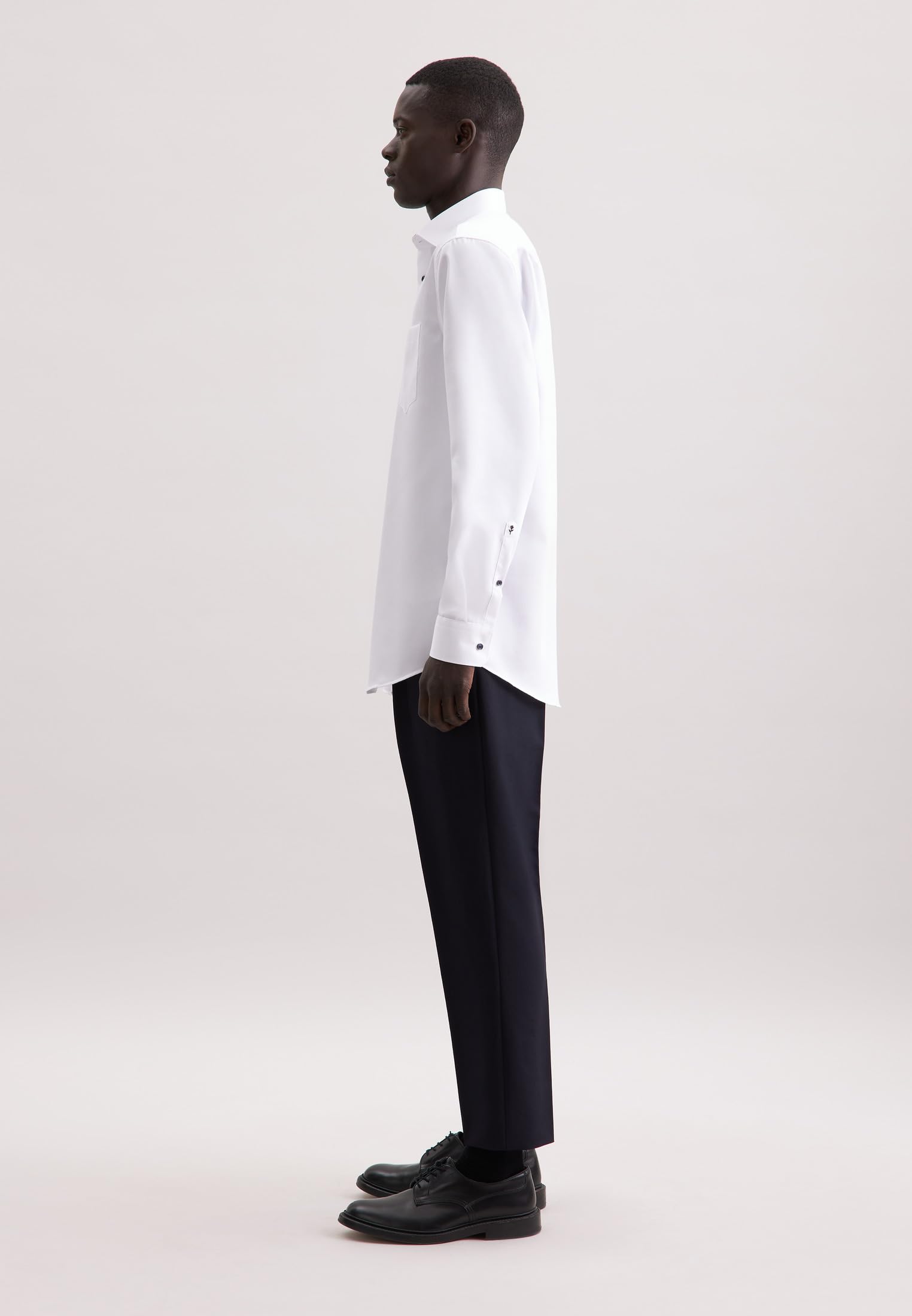 Seidensticker Shaped Fit Langarm Business-Hemd Camicia Uomo