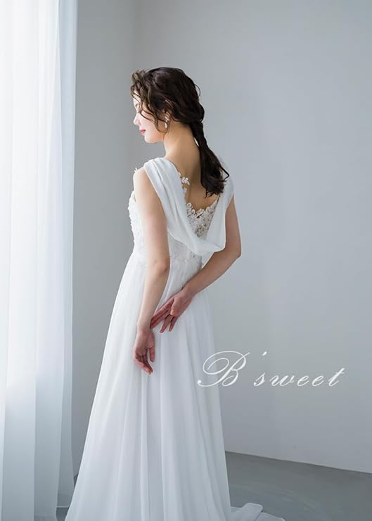 Amazon | [B'sweet] ウエディングドレス ウェディングドレス