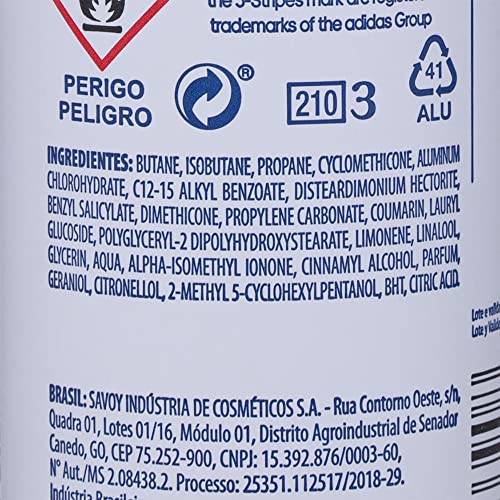 adidas Desodorante Aerossol Feminino Adidas 150Ml