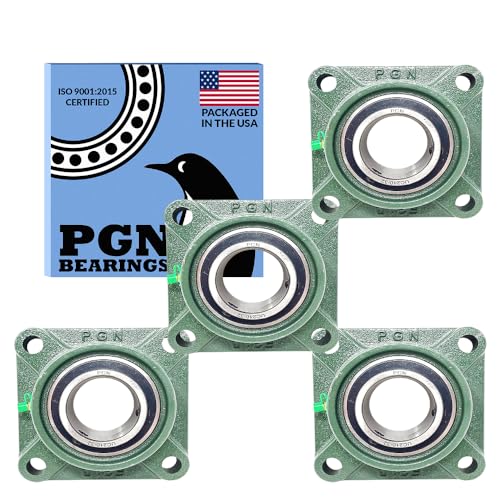 Image of PGN UCF210-32 (1 Pack) Square Flange Bearing Bore
