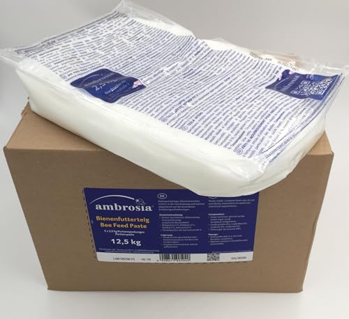Ambrosia Bienenfutterteig Portionspackungen 5 x 2 5kg im Karton