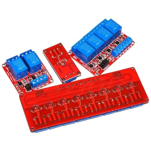 Module de commutation relais 24V 1 canal avec declencheur configurable haut bas et isolation optique