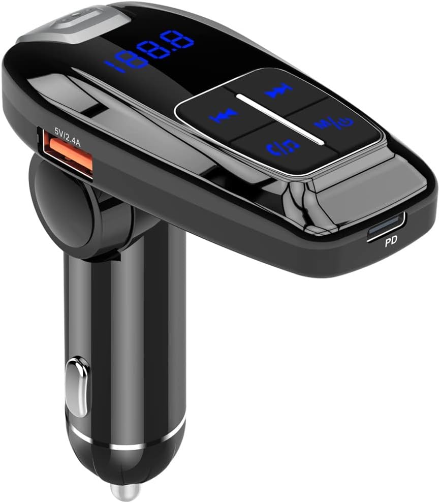 Receiver 5.0 Handsfree Vehicle Fm Auto Car MP3 Player USB