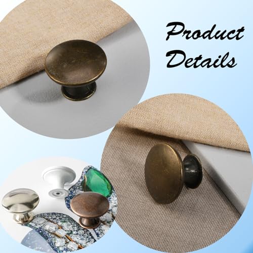 Beilala Antique Cupboard Door Knobs Bronze - Image 3