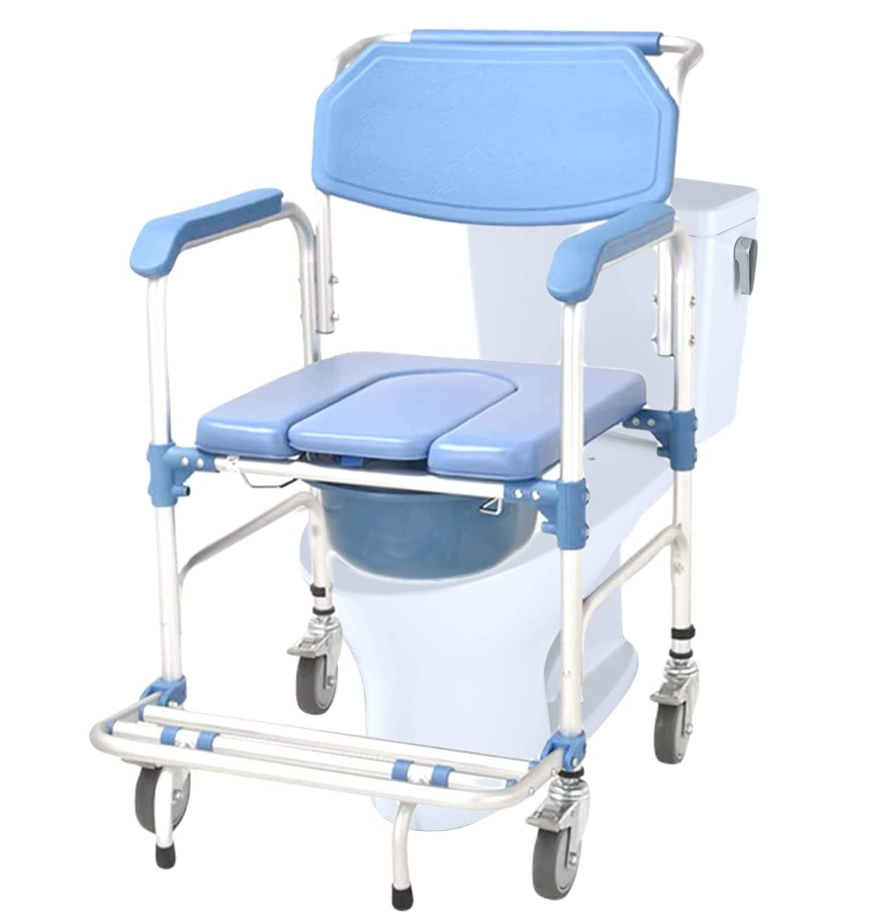 Nucarture 3 in 1 Wheel Chair for Old Age People with Wheels Adults