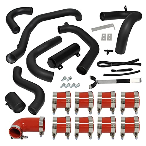 PKSABB FMIC Front Mount Intercooler Aluminum Pipe Kit for Subaru