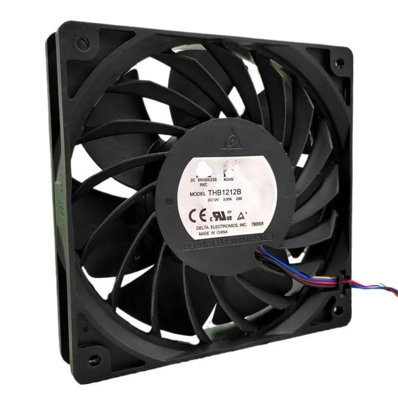 THB1212B 12025 wentylator 12 V, 3 A, 12 cm (2 linie)