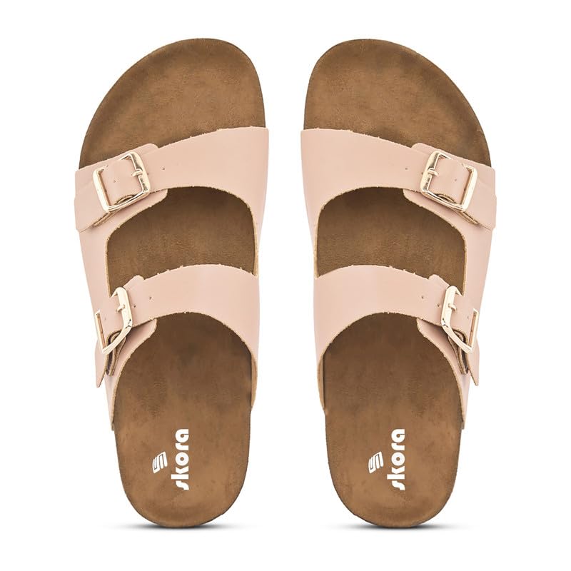 Image of Skora Cork Flat Sandal for Women