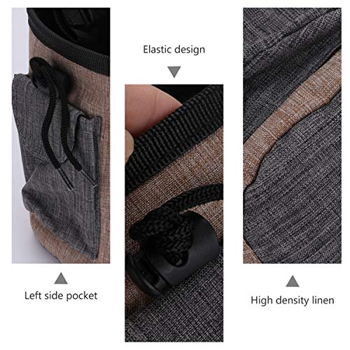 KESYOO Bolsa de treinamento para petiscos para cães e animais de estimação, bolsa de cintura para tr