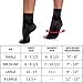 Mava Sports Ankle Support (Black & Gray, Large)