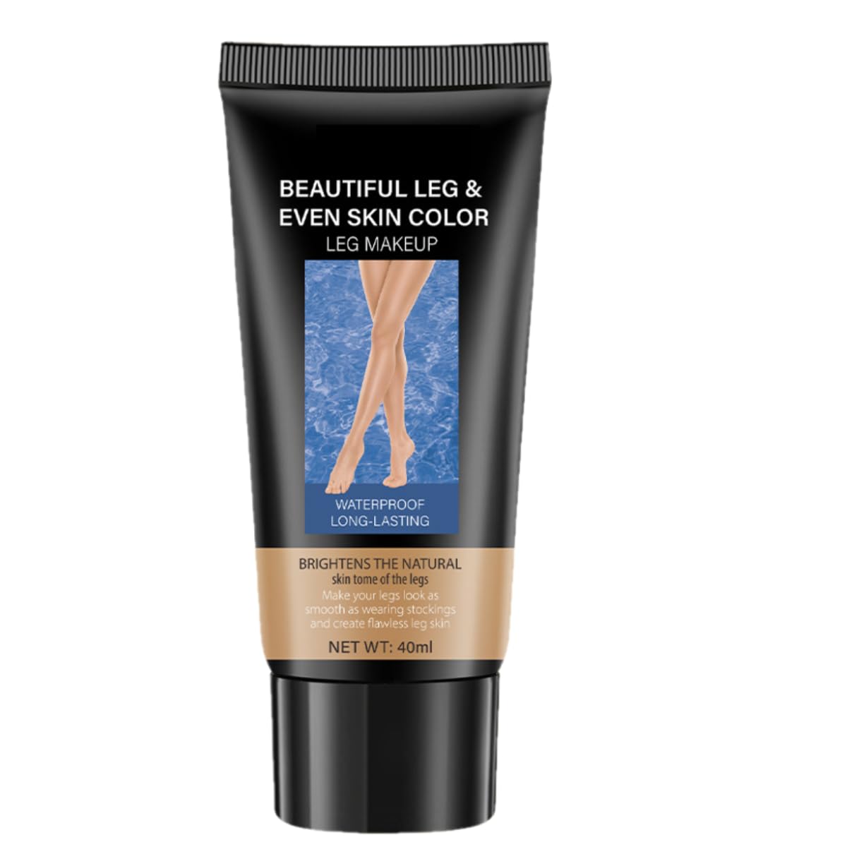 Crema per Make up delle Gambe, Crema Tinta per Gambe Idratante, Correttore per Tatuaggi e Capillari, Fondotinta per Gambe, Base per Make up delle Gambe, Uniforma il Tono della Pelle (02