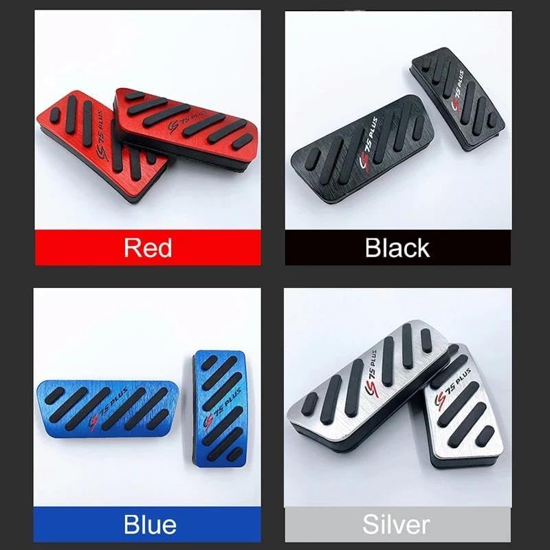 【ノーブランド品】最終セール！車のペダル フットペダルカバー に適合する 長安 CS75 プラス 2018 2019 2020 アルミ車のアクセルペダルブレーキペ