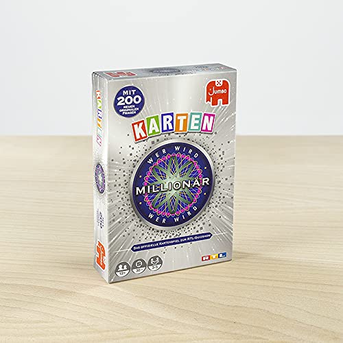 Jumbo Spiele GmbH 19777 - Wer wird Millionär? - Kartenspiel *NEU*, Keine – Bild 3