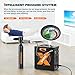 SMACO PCP Air Compressor 4500Psi/30Mpa High Pressure Air Compressor Paintball Scuba Tank Compressor HPA Pump Fill Station Auto-Stop,Oil-Free Powered by 12V DC or 110V AC with Water/Oil Separator