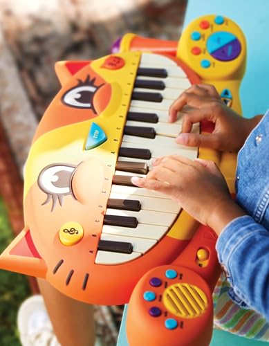 B. Toys 68612 Meowsic- Interactive Cat Piano – Toy Piano & Microphone – Musical Instrument For Toddlers thumb #12