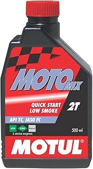 Motomix 2T 2-Stroke Superior Motorcycle Oil (0.5 L).