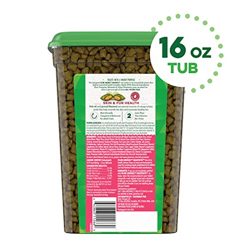 image for Greenies Feline SMARTBITES Skin & Fur Crunchy and Soft Textured Adult 