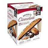 Nonni's Biscotti Value Pack with Larger Cookies, Cioccolati, 25Count, 2.1 lb