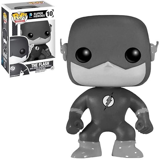 Funko Dc Heroes Black And White The Flash Pop Vinyl Exclusive No. 10