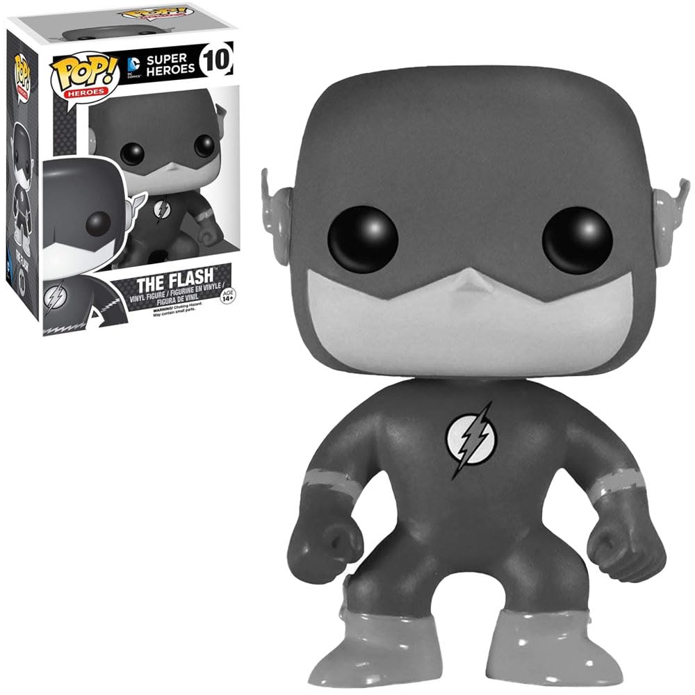 DC Comics Pop! The Flash Version Black and White 9cm